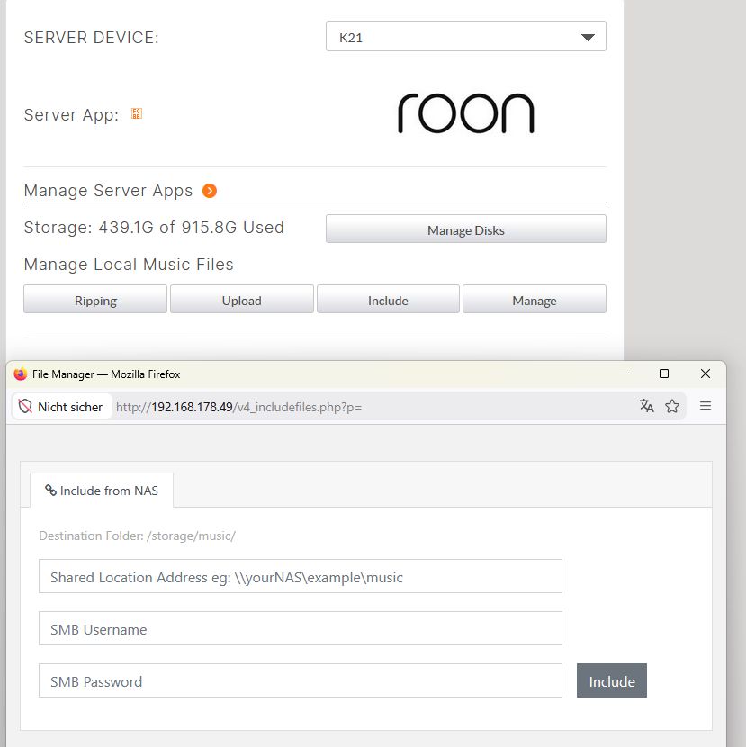 Antipodes Kala 21 Serverteil Include